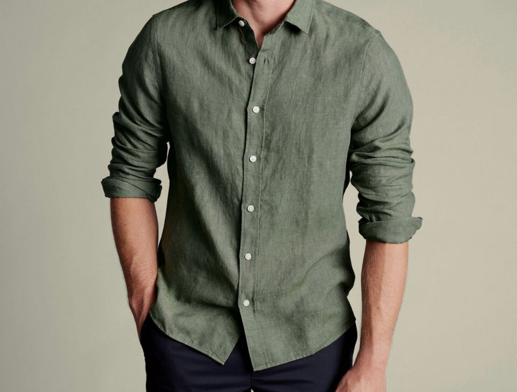 Chemise manches longues LIN Français